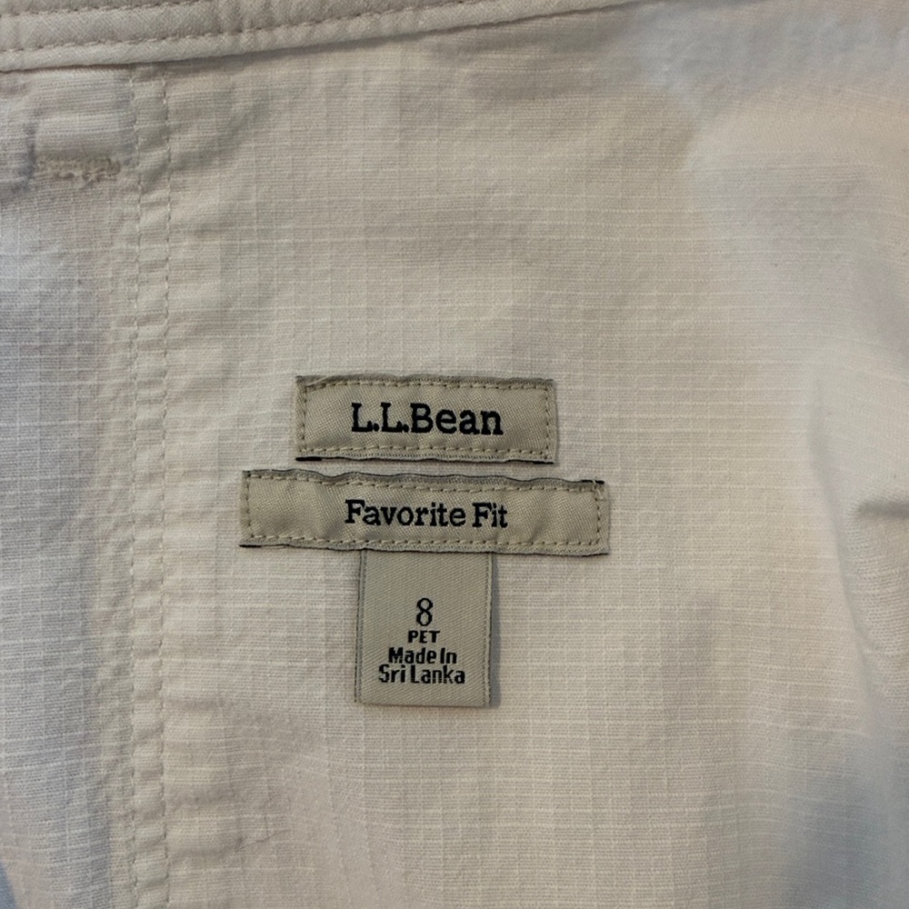 L.L. Bean Mid Rise Favorite Fit Slim Straight Leg Cotton Everyday Ankle Pant, 8P - Picture 7 of 8